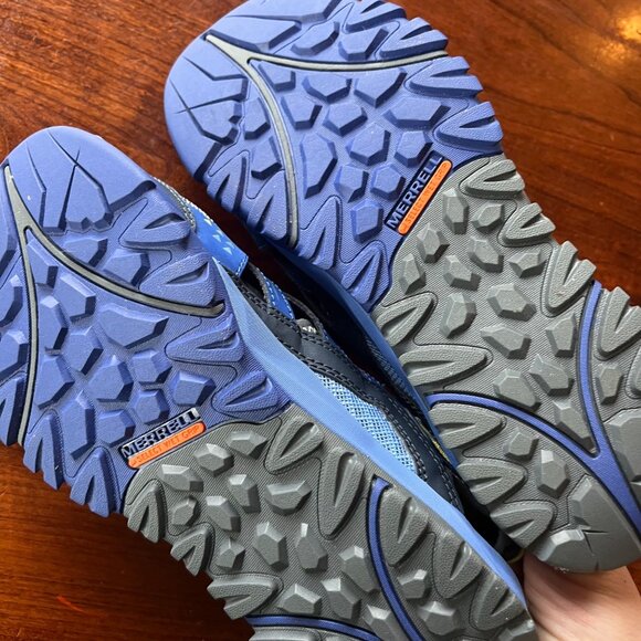 Merrell Capra Rapid Sieve Sport Water Shoe Blue Mesh Sling Back- Sz. 8 - Picture 5 of 8